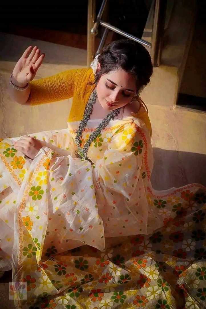 হাফ,সিল্ক,জামদানি,শাড়ি