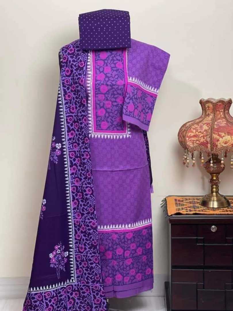 সুতি,কাপড়ের,আনরেডি,থ্রি,পিস