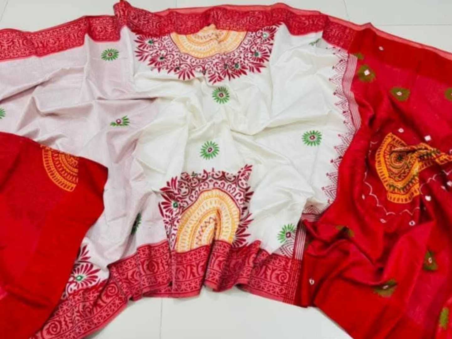 সুতি,ধুপিয়ানসিল্ক,শাড়ী