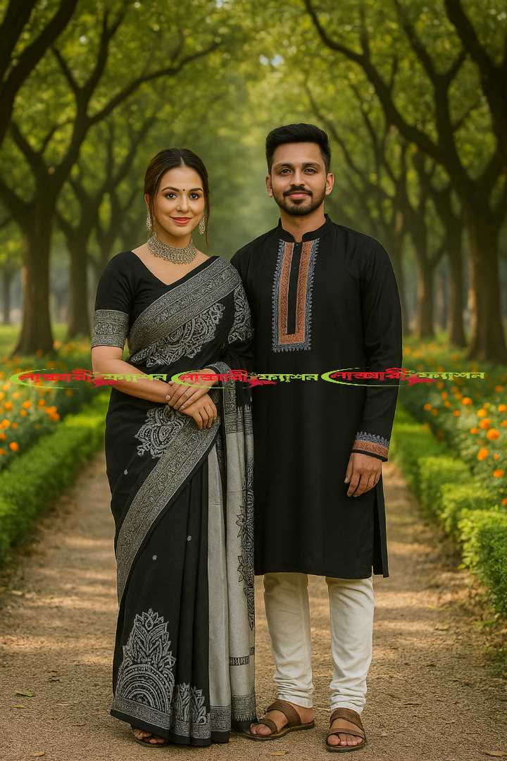 শাড়ী,পাঞ্জাবি,কাপড়,সেট