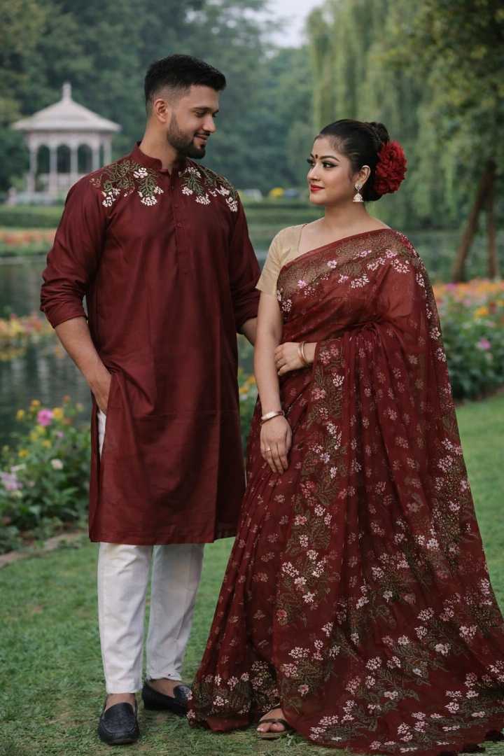 উন্নাতমানের,শাড়ি,পাঞ্জাবি,কাঁপল,সেট