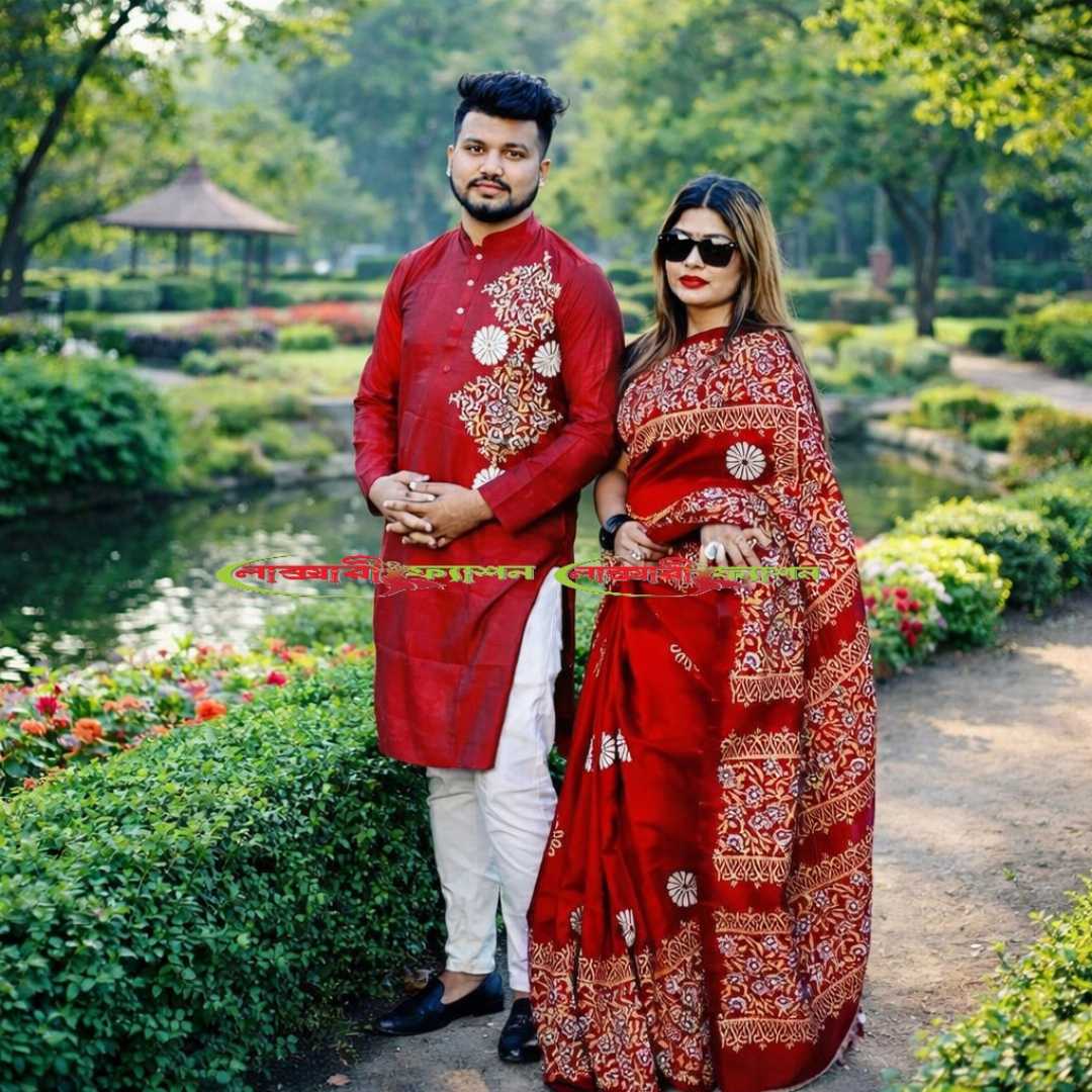 উন্নাতমানের,শাড়ি,পাঞ্জাবি,কাঁপল,সেট