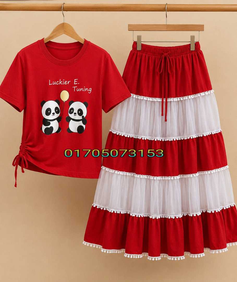 New,skirt,and,t,shirt